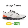 on cloud shoe On Top Cloud x 3 Shoes Men Women Rose Sand Midnight Heron Fawn Magnet Black Ivory Frame Sport Sneakers Reb