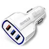 Snabb laddning 7A 35W 3.1A 3 USB PORTS Bil Charger Auto Power Adapters för iPhone 13 14 15 Pro Samsung S22 S23 Huawei Android Phone PC Mp3