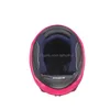 Capacetes de motocicleta Nitrinos Marca Capacete Fl Face com Orelhas de Gato Quatro Temporada Cor Rosa Entrega Mobiles Motocicletas Acessórios Dhfeq