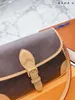 Designer Damen Umhängetasche Messenger Baguette Handtaschen bestickter Buchstabe Schultertaschen Doppelriemen Unterarm Hobo mit Box