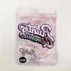 Pink White Plastic packaging Bags empty Mylar package Alrwd