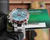 JHF Factory Herrenuhren 116519 116518 Automatische mechanische Zeitcode ETA7750 Uhrwerk Wasserdichte Uhr Saphir-Keramik-Ring Gummiband Luxus-Armbanduhr