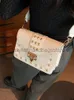 Sacs à bandoulière sacs à bandoulière pour femmes Rivet large Soulder sac de luxe Sequin multicouche carré femme andbagstylishhandbagsstore