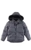 Vinterpufferjacka Mooses Knuckles Black Neoshear 3Q Down Jacket Mens Giubbotto Winter Parka med svart päls Giacca Donna Uomo Shearling Trim Jacket