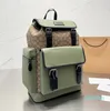 Designer-Luxus-Rucksack, Laptop mit großem Fassungsvermögen, Reise-Must-Have-Temperament, Wandertasche, großer Rucksack im Leder-Stil