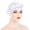 2023 Accessoires De Cheveux Nouveau Indien Tresses Turban Femmes Musulman Hijab Chapeau De Mode Foulard Bonnet Chemo Cap Perte De Cheveux Tête Couverture Bonnets Chapeaux