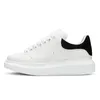 Designers surdimensionnés Sneaker Casual Chaussures Semelle Blanc Noir Cuir Luxe Velours Daim Femmes Espadrilles Hommes de haute qualité Plat Lace Up Baskets Taille 35-45