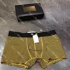 Mens underkläder designers underbyxor mode boxare andningsboxare mans underbyxor klassisk bokstav sexig snäva midja shorts