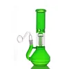 1PCS Glass Bong Hohadah 10.5Inch Dab Oil Rig Arm Tree Percs Honeycomb Recycler Beaker Bong