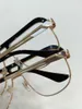 New fashion design pilot optical glasses 986 metal and half acetate frame avant-garde and generous style high end transparent eyewear