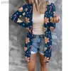 Women's Sweaters Trendy Christmas Print Open Front Cardigan Long Sle Button Up Loose Sweaters Coat for Women H7EFL231107