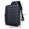 Rucksack Mode Oxford USB-Aufladung Männer Reißverschluss Multi-Pocket-Laptop-Taschen Männer Outdoor-Reisen Rucksäcke mit großer Kapazität