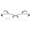 サングラスフレームクラシック近視男性メモリチタンアロイアイウェア処方メガネフレーム柔軟な光学眼鏡女性