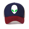 Cappellini da baseball Alien unisex Hip Hop Gorros Uomo Donna Berretto da baseball Cool Summer Mesh Traspirante Cappello da camionista Cappelli spaziali di moda