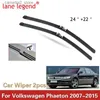 Windshield Wipers Car Wiper Blade For PHAETON 24"+22" 2007-2015 Auto Windscreen Windshield Wipers Blades Window Wash Side Pin Q231109