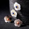 Stud Earrings Bulk Price Simple Style Shell Flower Simulated Pearl OL For Women&Girls Fashion Jewelry