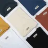 T-Shirts für Herren, nicht auf Lager, 9 Unzen US-Baumwolle, ringgesponnenes, schlauchförmiges T-Shirt mit Rundhalsausschnitt, modisch, einfarbig, Sommer, lässig, Basic-T-Shirt 230406