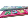 Clear Embroidery Chenille Letter Makeup Bag PVC Patch Stuff Waterproof Storage Bags Valentines Day Gifts I0407