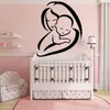 Naklejki ścienne Cocoply Mom and Baby Decor Matnal Love Decorathe Dekoracja pokoju dziecięcego samoprzylepna wodoodporna naklejka sztuki