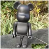 Аниме Манга Манга 400% Bearbrick Bear Brick Фигурки Игрушки ПВХ 28см Модель Diy Краска Куклы Дети День Рождения Прямая Доставка Dhzag