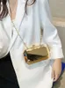 Borse da sera 2024 Oro Argento PVC Box Party Pochette Trend Designer Catena Spalla Crossbody Mini Borse e borsette BG3432