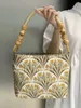 Shoulder Bags Luxury Vintage Embroidery Floral Handbag Bohemian Underarm Purse Small Summer Beach Cloth Tote Bagstylisheendibags