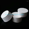 Laboratory NO.11 To 21 White Rubber Stopper Solid Conical Flask Cover Drain Pipe Seal Plug