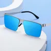 Sunglasses No Screws Combined Stitching Simple Piano Paint Polarized Mirror Custom Made Myopia Minus Prescription Lens -1 To -6