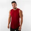 Men's Tank Tops Brand Fashion Running Mesh Quick Dry Top Men Breathable Gym Clothing Bodybuilding Singlets Sleeveless Fitness Vest