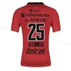 23 24 Säsong Mexico League Soccer Jerseys Club Tijuana Home Away Men's Shirt #Castillo 7 #Castillo Manotas Martinez Rodriguez B.Diaz Lopez Liga MX Vuxen