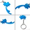 200 ٪/Lot Palm Tree Bottle Bother keychain keychain aluminy alloy beer bottle party party ford