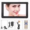 Freeshiping 10 inch Portable TV 110V-240V ATSC 16:9 Car Digital TV Support TFT USB 1080P HD LED H-DM-IVideo Player Built-in1500Mah Batt Vihm