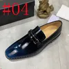 10A40model Top Quality Wedding Party Formal Dress Shoes Genuine Leather Men Black Blue Brown diamond Designer Loafers Shoes sole Brogues Slip On Luxury Dress Shoes 3