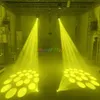 Ruchowe światła główne 4PC/partia 150W Belowe miejsce Ruchowa głowa 18 Prisms Wedding Holiday Party Scena oświetlenie DMX DJ dj djbo gobo strobe klub nocny Q231107