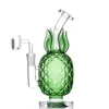 7,9 Zoll Ananas Glas Bong Wasserpfeifen Shisha Februar Ei Wasser Bongs Rauchen Glaspfeife Recycler Dab Rigs mit 14 mm Schüssel