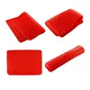 Baking Tools Multifunctional BBQ Pizza Mat Bakeware Silicone Pyramid Microwave Oven Placemat Tray Kitchen Accessories