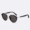 Sunglasses Luxury Vintage Fashion BLACKSUIT Retro Round Ultralight Pure Titanium-Acetate Frame TAC Lens Women Man High Quality