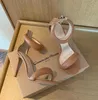 Summer Brand Women Bijoux Sandals Shoes Bubble Front Strap Gold Nude Black Calf Leather Gladiator Sandalias Sexy Lady Pumps Party Wedding