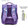 Backpacks Girls Cartoon Backpack Orthopedic Children School Bag For Boys Primary School Reflective Knapsack Kids Satchels mochila Infant Q231108