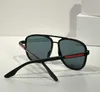 50x matt svart sportpilot solglasögon för män mode glas gafas de sol designer solglasögon nyanser occhiali da sole uv400 glasögon med låda