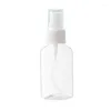 Förvaringsflaskor stora 50 ml transparent plastspray flaska bärbar godis slumpmässig färg kosmetisk makeupverktyg rese tillbehör gåva