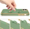 Coque de téléphone pour iPhone 11, coupe fine en TPU souple avec bracelet réglable et béquille, résistante aux rayures, aux chocs, coque de protection pour Apple iPhone