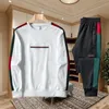 Designer Set Felpa Tute da uomo Felpe con cappuccio e pantaloni ricamati Set da 2 pezzi Abbigliamento uomo Felpa Uomo Donna Casual Tennis Tuta sportiva Abbigliamento sportivo attivo