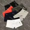 Marchio di lusso mans underpants designer lettere di marea stampata bianche bianche sexy boxer sexy 6 colori 3pcs/lot