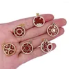 Anhänger Halsketten Vintage Starry Sky Red Series Edlen Schmuck Accessoires Stern Alphabet Mond Kreuz Halskette für Männer und Frauen