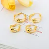 Stud Earrings Gold Color Ball For Women/Girls Jewelry Bead Round Ethiopian Africa Arabia Middle East Beads Gift