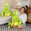 70cm Simulation Praying Mantis Plush Toy Kawaii Insect Mantis Animal Dolls Stuffed Soft Home Decor Kids Creative Party Gifts