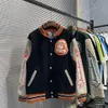 Mannen Down Parka 2022 Nieuwe BBC KENIJIMA Zwart Astronaut Retro Sport Wol Katoenen Jas Honkbal Uniform J231107