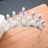 Accessoires pour cheveux de fête en cristal Kawaii, joli papillon, cerceau coréen, ornement pour enfants, coiffure couronne