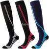 Chaussettes de sport 3 paires compression Pack Running Varicose Veines Nursing Knee High Stocks